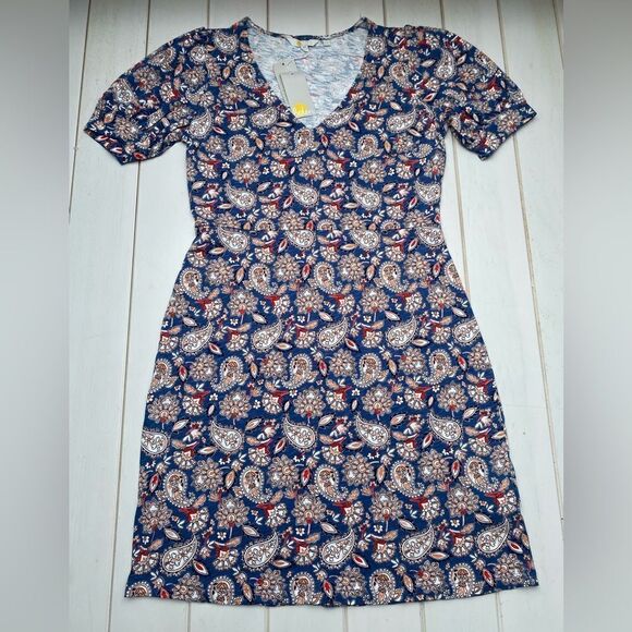 NWT Boden Cotton Puff Sleeve Dress - Picture 16 of 16